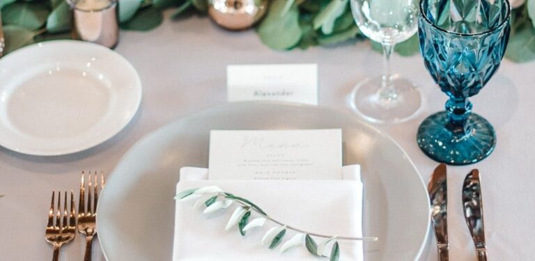 Reception Tablescape